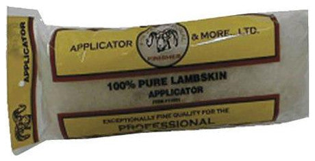 American Brush 11201 Lambskin Applicator With Threaded Wood Block, 12"