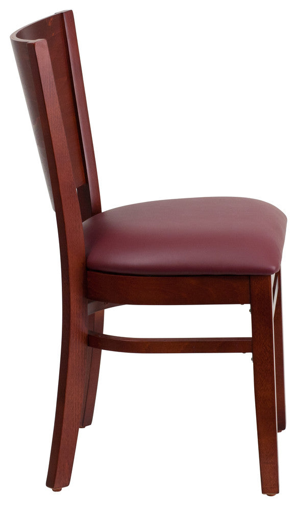 Restaurant Tables and Chairs, "Lexington" Solid Wood Dining Chairs