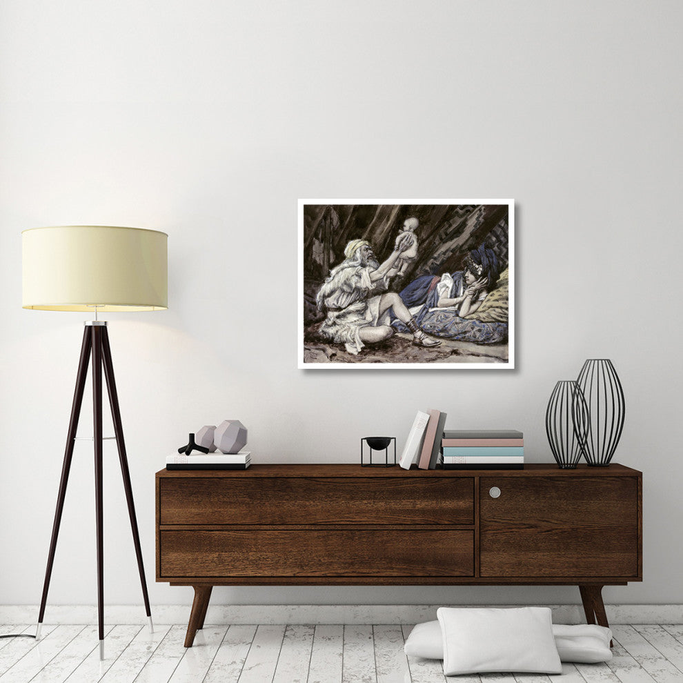 "Birth of Noah" Digital Paper Print by James Tissot, 38"x30"
