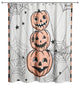 Jackolantern Stack 71x74 Shower Curtain