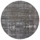 Ahgly Company Indoor Round Mid-Century Modern Area Rugs, 8' Round