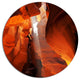 Antelope Canyon In Sunlight Rays, African Landscape Disc Artwork, 11"
