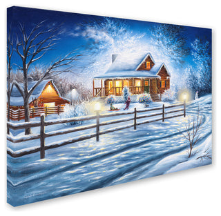 Chuck Black 'Friday Night Joys' Canvas Art, 24x18