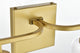 4 Light Brass And Clear Bath Sconce