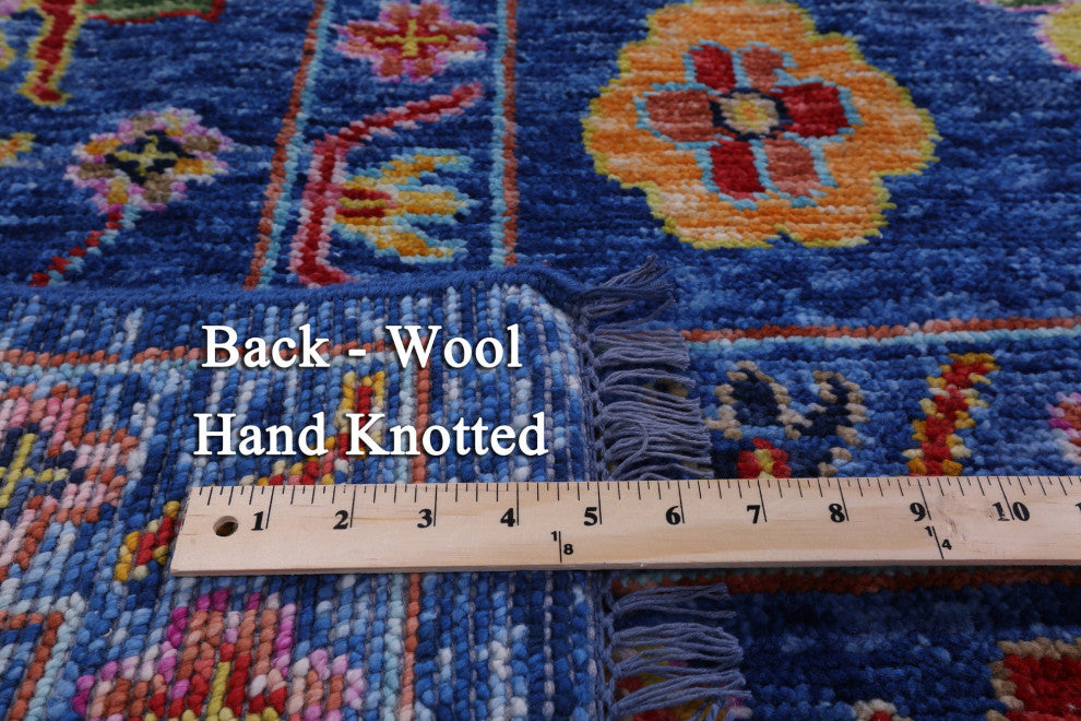 9' 10" X 13' 9" Turkish Oushak Handmade Wool Rug - Q14781