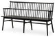 Aspen Large Bench-Black Oak
