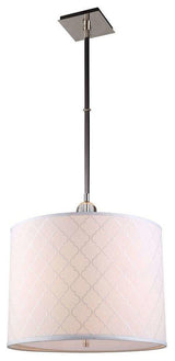 Urban Classic 1445 Gemma 2 Light 22" Pendant, Nickel