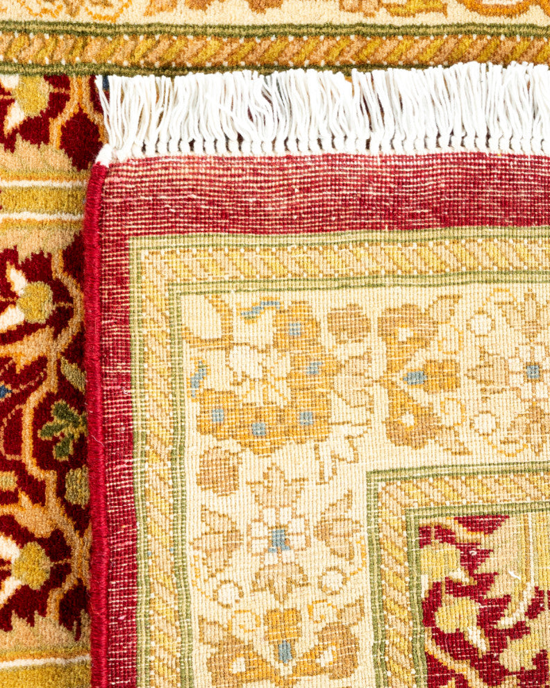 Mogul, One-of-a-Kind Hand-Knotted Area Rug Green, 2' 7 x 11' 10