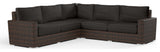 Montecito Premium Sunbrella Upholstered Cushions Outdoor Sectional
