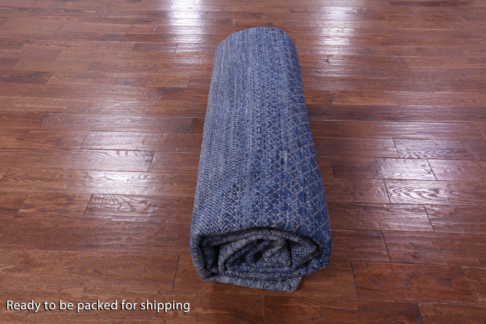 10' 0" X 14' 0" Hand-Knotted Savannah Grass Wool Rug - Q13184