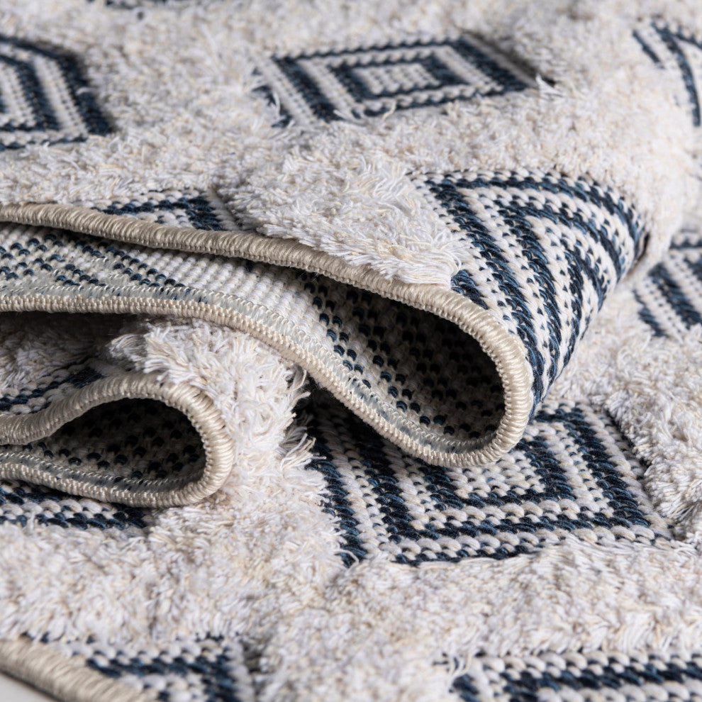 Unique Loom Sabrina Soto Casa Havana Area Rug, Navy Blue, 5' 3 X 8' 0 Rectangular