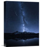 "Galaxies Reflection" Stretched Canvas Giclee by Toby Harriman, 12"x16"