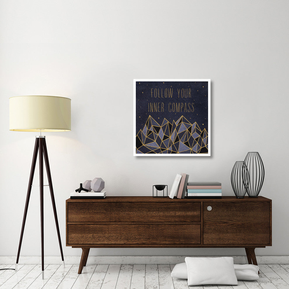 "Written in the Stars III" Digital Paper Print by Laura Marshall, 32"x32"