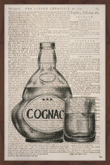 "French Cognac" Framed Painting Print, 20"x30"
