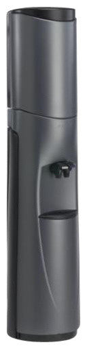 Pacifik High-Tech Water Cooler, Charcoal With Black Trim, Hot and Cold Water