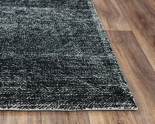 Rizzy Home ETC101 Etchings Area Rug 5'x7'6" Black