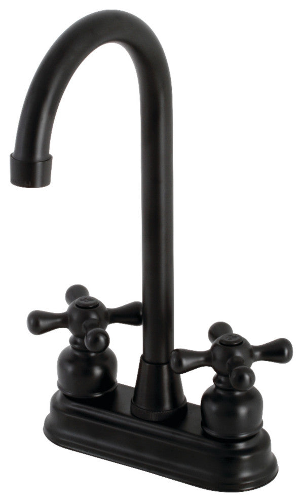 Kingston Brass KB490AX Bar Faucet, Matte Black