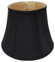 Royal Designs Modified Bell Lampshade, Black, 10x16x12.5, Washer
