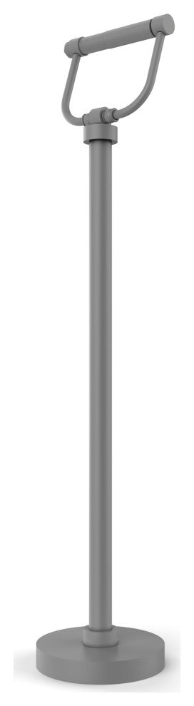 Free Standing Toilet Tissue Holder, Matte Gray