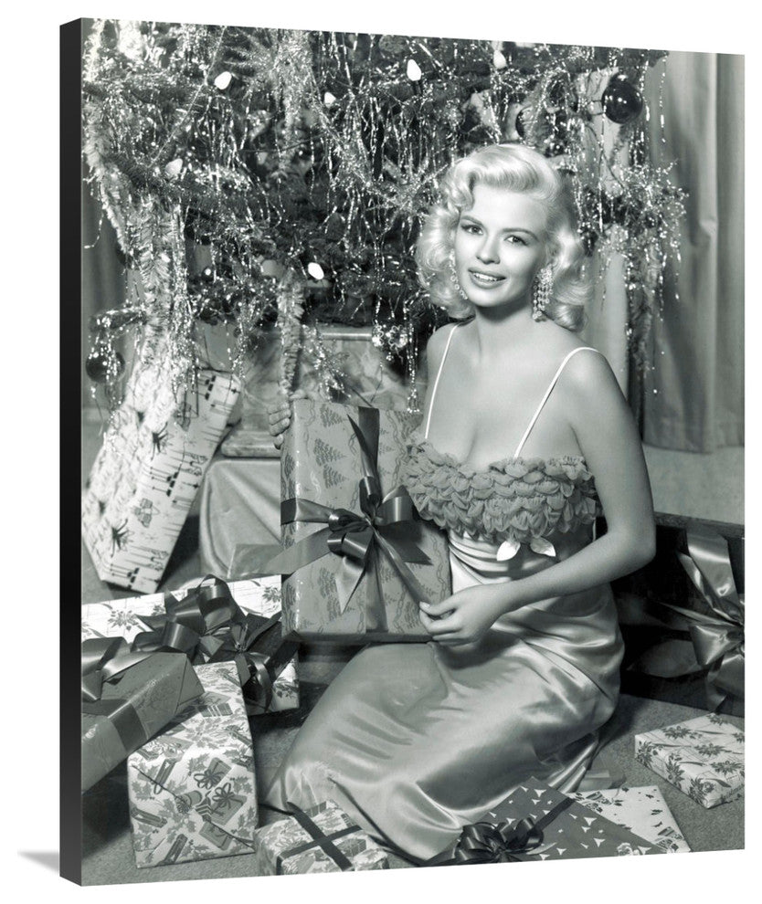 "Jayne Mansfield - Christmas" Canvas by Hollywood Photo Archive, 29x36"