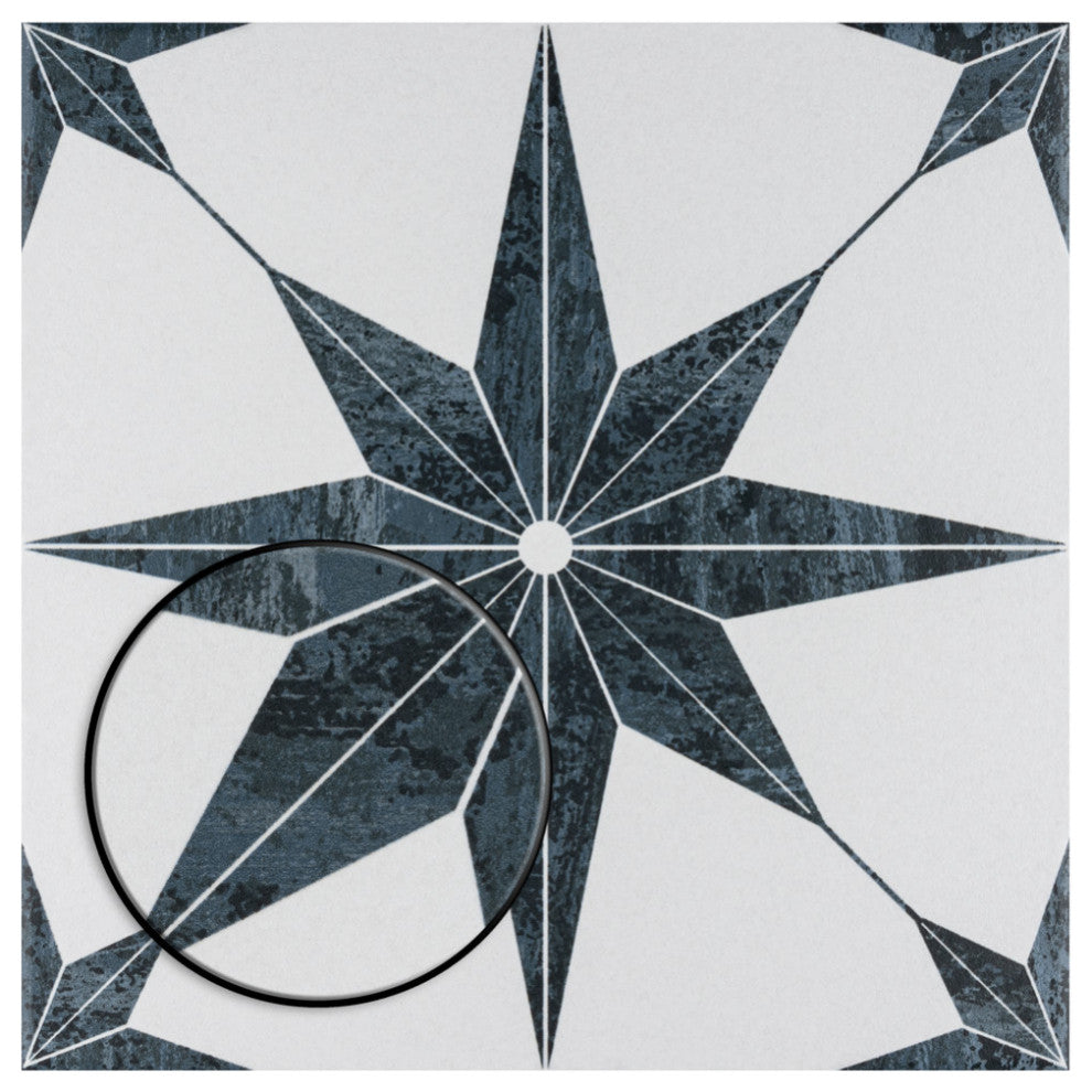 Cassis Stella Porcelain Floor and Wall Tile Sample