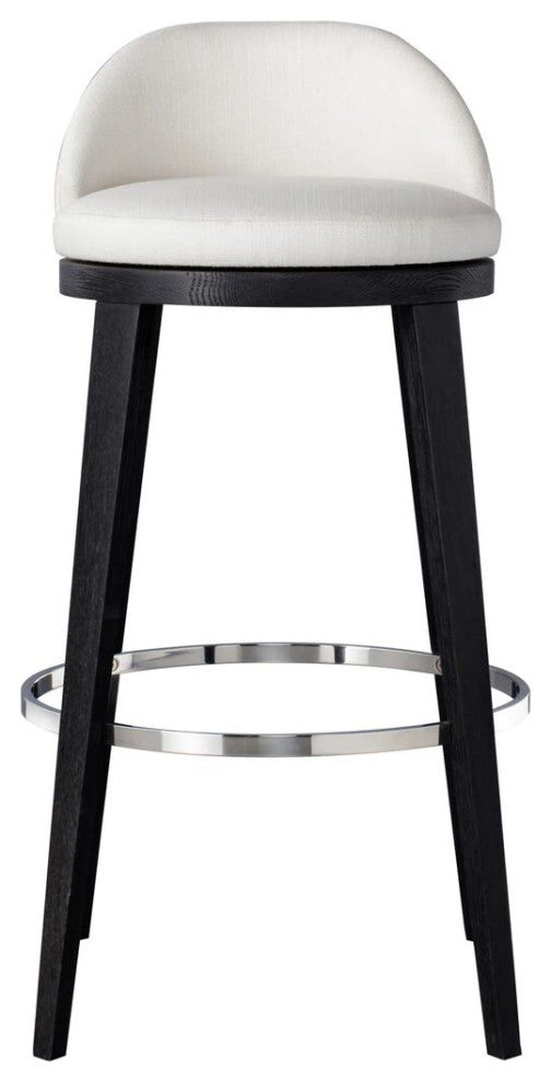 Sonder Living Hampstead Bar Stool | Charcoal Oak