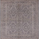 Ahgly Company Indoor Square Mid-Century Modern Area Rugs, 7' Square