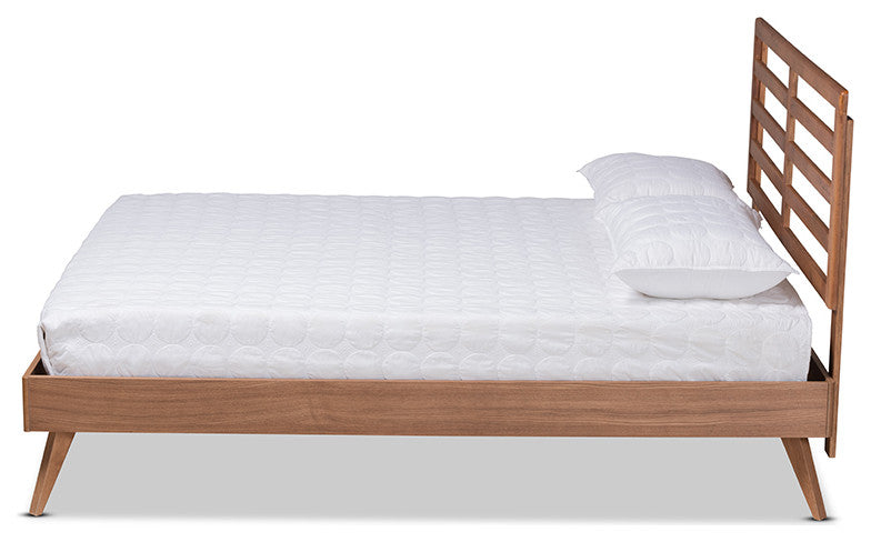 Shantelle Modern Farmhouse Wooden Platform Bed Collection, Full