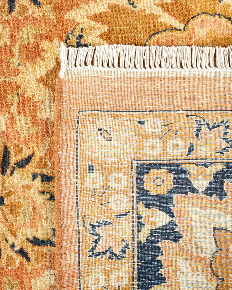 Mogul, One-of-a-Kind Hand-Knotted Area Rug Orange, 8' 1" x 10' 3"