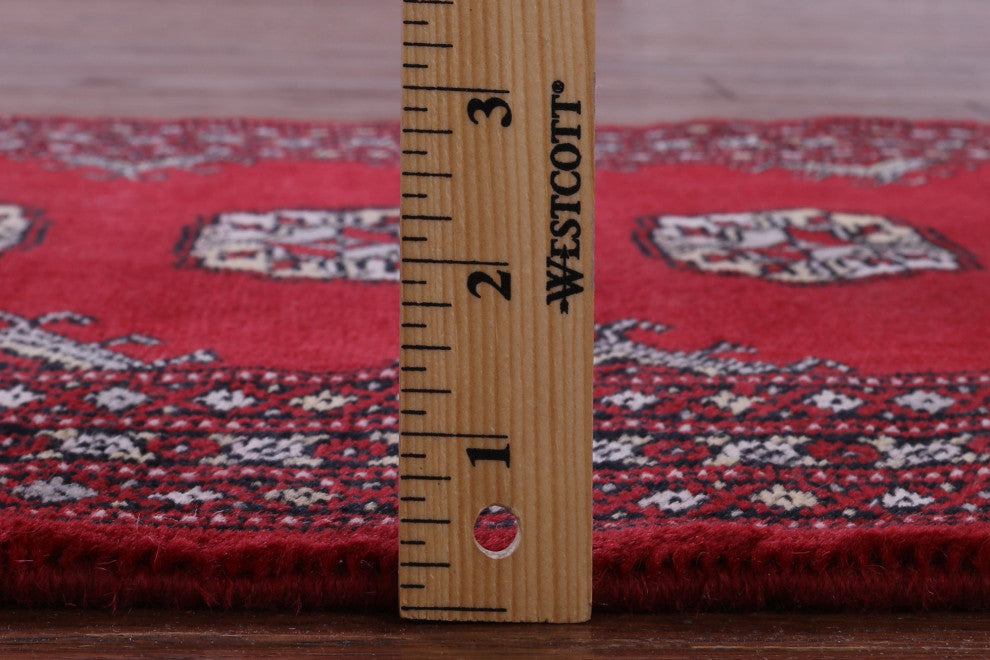 2' 0" X 3' 0" Signed Silky Bokhara Handmade Wool Rug - Q13863