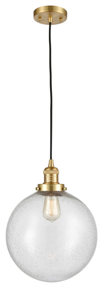 Beacon Mini Pendant, Satin Gold, Seedy