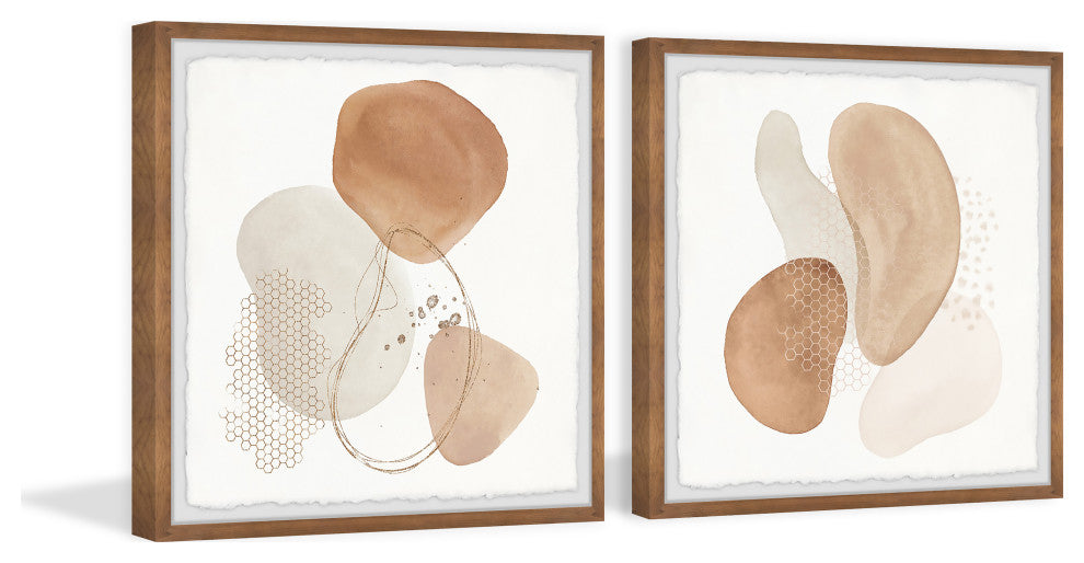 Replicating Objects Diptych, 2-Piece Set, 12x12 Panels