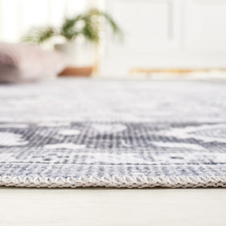 Safavieh Arizona Machine-Washable Collection ARZ118 Rug, Light Grey/Grey Green, 4'x6'