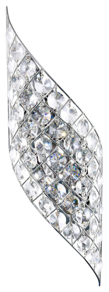 Chique 4 Light Wall Light With Chrome Finish