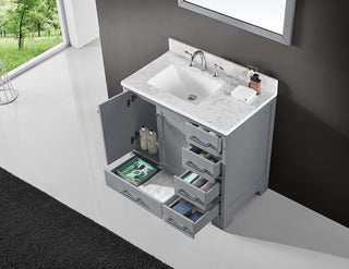 36" Single Sink Bathroom Vanity Base