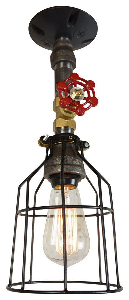 Iron Pipe Pendant Light