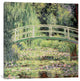"White Nenuphars, 1899" by Claude Monet, Canvas Print, 12"x12"