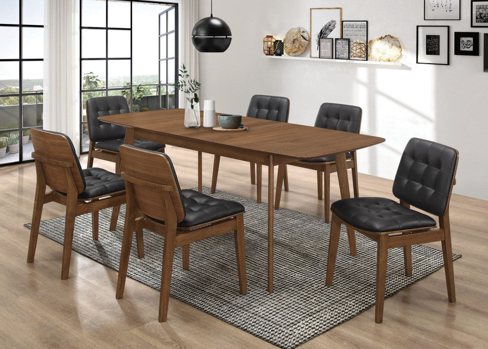 Rectangular Dining Table in Natural Walnut