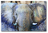 "Purple Elephant" Gallery-Wrapped Canvas Wall Art, 12"x18"