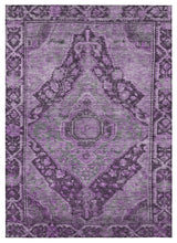 Machine Washable Indoor/Outdoor Chantille ACN1761 Eggplant 2'6" x 3'10" Rug