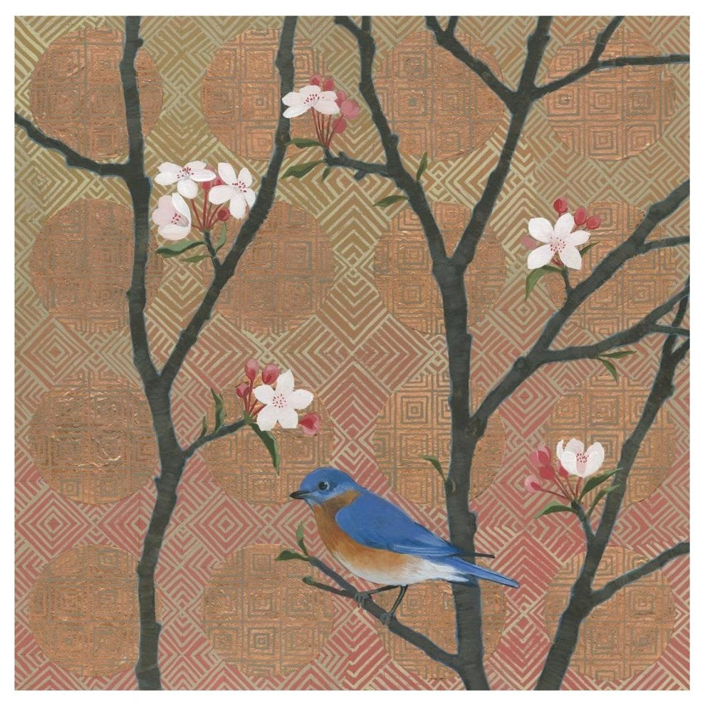 "Cherry Blossoms I" Digital Paper Print by Kathrine Lovell, 20"x20"