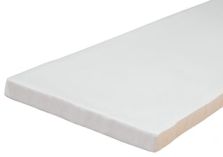 Chester Ceramic Wall Tile, Matte Bianco