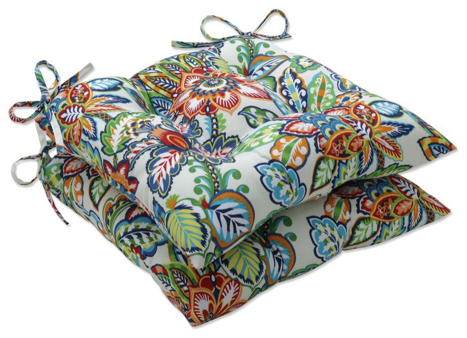 Copeland Fiesta Wrought Iron Seat Cushion, Set of 2