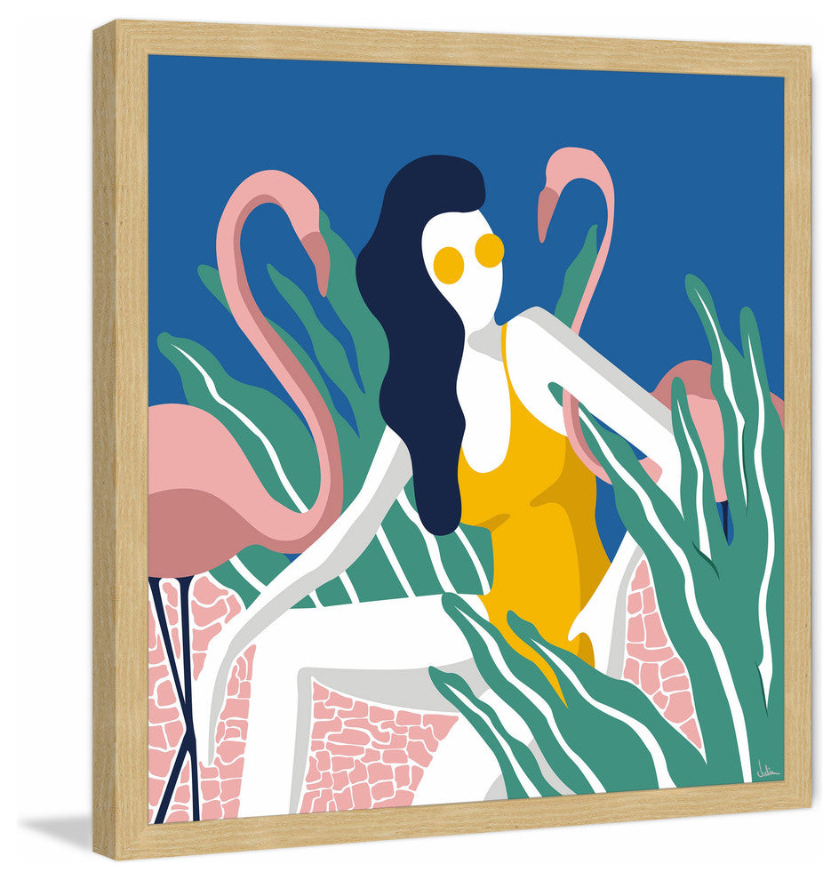 "Eco Adventures" Framed Painting Print, 24"x24"