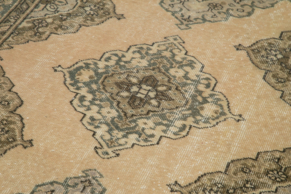 Rug N Carpet - Hand-knotted Anatolian 4' 9" x 12' 0" Rustic Runner Rug