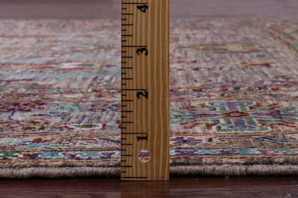 Persian Tabriz Handmade Wool Rug 4' 10" X 6' 4" - Q12196