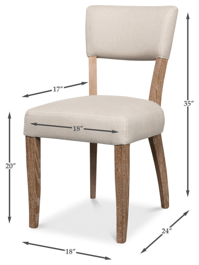 Rhett Cream Dining Chairs Set of 2