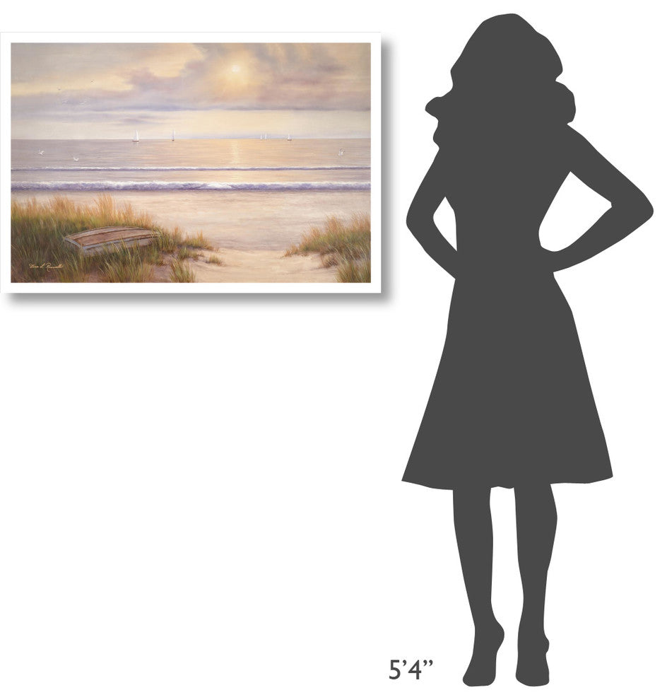 "Ocean Surf" Digital Paper Print by Diane Romanello, 38"x26"