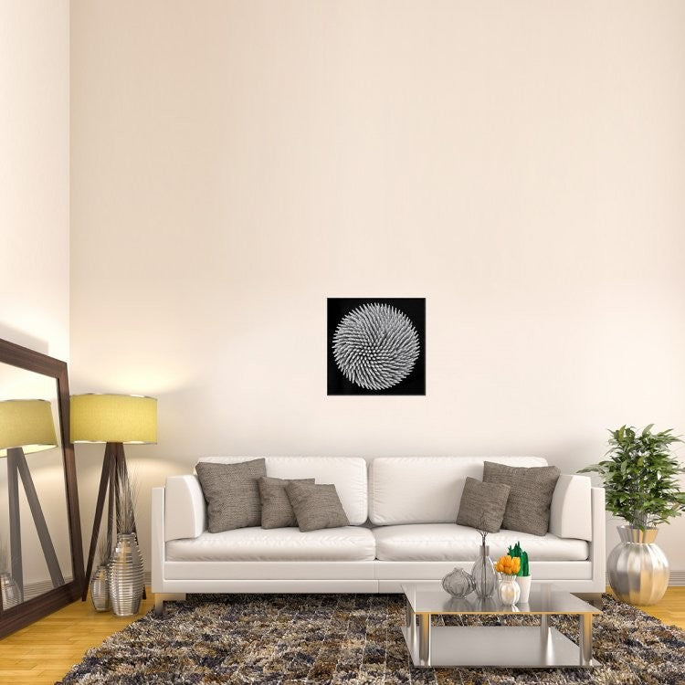 "Hypnosis" Framed Canvas Giclee by Giorgio Toniolo, 25x25"