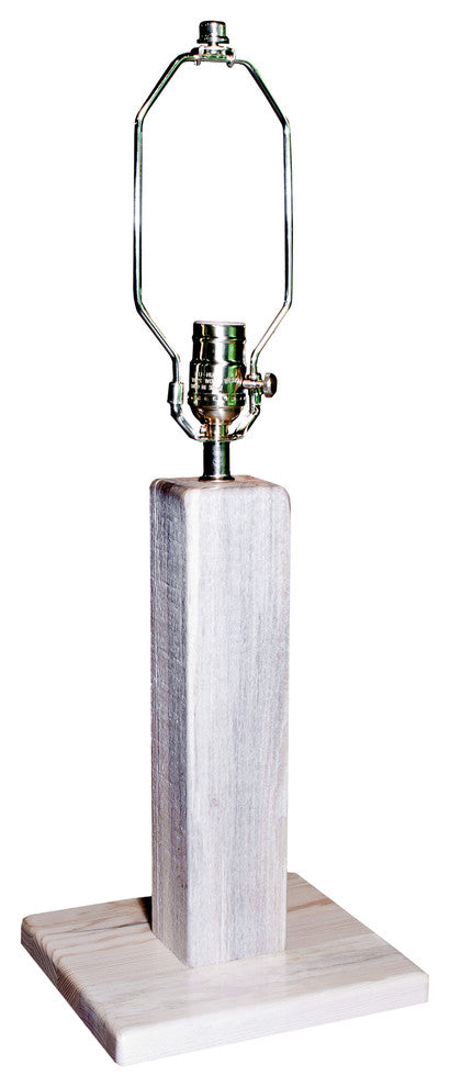 Homestead Collection Table Lamp, Ready to Finish